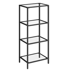 Odkladací stolík Zehra, 95 cm, čierna