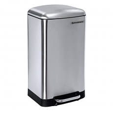 Odpadkový koš Janet, 61,5 cm, stříbrná - 1