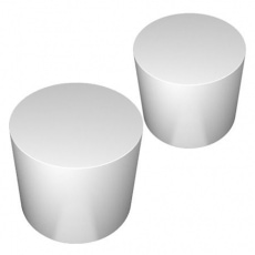 Okrúhle stolíky Stelly, 2 ks - 8