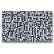 Pareo / osuška bavlnená Labyrinth, 105x180 cm - 1