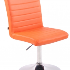 Otočná stolička Eva koža - 3