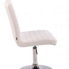 Otočná stolička Eva koža - 9