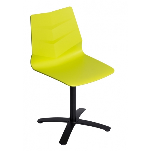 Otočná židle Limone, limetková - 1