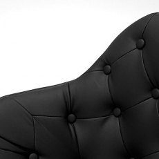 Otočné křeslo na centrální noze s knoflíčky Spicy (SET 2 ks) - 8