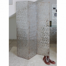 Paravan 3-dílný kovový Mephis, 120 cm - 1