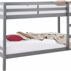 Patrová postel Ali I., 208 cm, šedá - 1