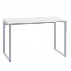 Písací stôl Belly, 120 cm, biela