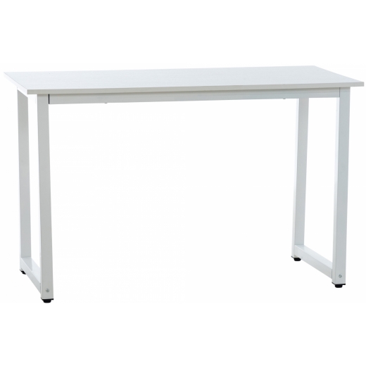 Písací stôl Brian, 120 cm, biela - 1