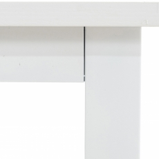 Písací stôl Brian, 120 cm, biela - 4