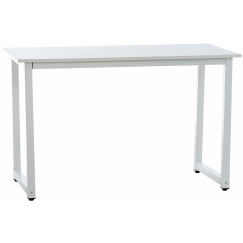 Písací stôl Brian, 120 cm, biela