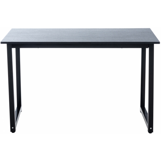Písací stôl Brian, 120 cm, čierna - 1