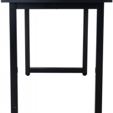 Písací stôl Brian, 120 cm, čierna - 2