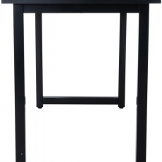 Písací stôl Brian, 120 cm, čierna - 2