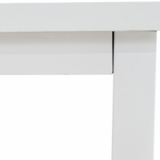 Písací stôl Brian II. 120 cm, biela - 4