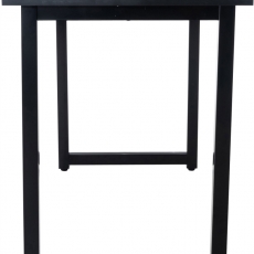 Písací stôl Brian II. 120 cm, čierna - 2