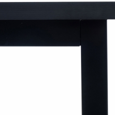 Písací stôl Brian II. 120 cm, čierna - 3