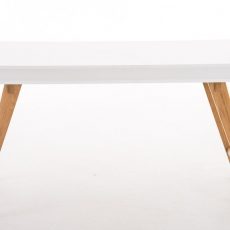 Písací stôl Porto, 140 cm, biela - 4