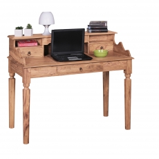 Písací stôl / sekretár Kada, 115 cm, masív agát - 1