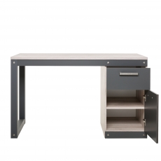 Písací stôl so skinkou a zásuvkou Detroit, 125 cm - 7
