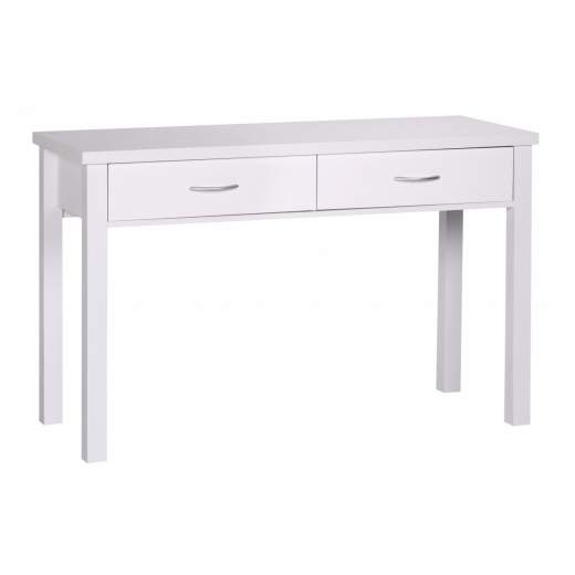 Písací stôl so zásuvkami Sam, 120 cm, biela - 1