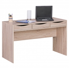 Písací stôl so zásuvkami Samo, 120 cm, Sonoma dub - 1