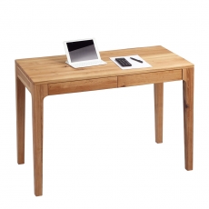 Písací stôl so zásuvkami Theodor, 110 cm, divoký dub - 1