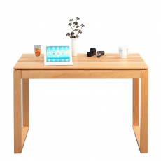 Písací stôl so zásuvkou Kuno, 110 cm, buk - 2