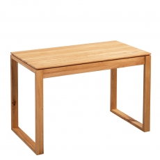 Písací stôl so zásuvkou Kuno, 110 cm, divoký dub - 3