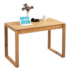 Písací stôl so zásuvkou Kuno, 110 cm, divoký dub - 1