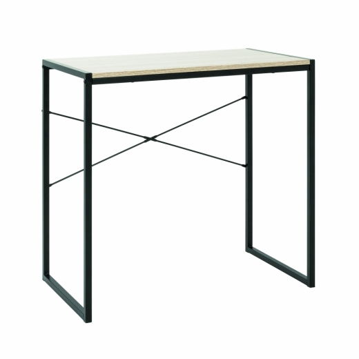 Počítačový stôl Brady, 76 cm, dub/čierna - 1