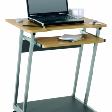 Počítačový stôl Mateo, 75 cm, buk/antracitová - 2