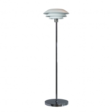 Podlahová lampa DL31, 133 cm, biela - 1