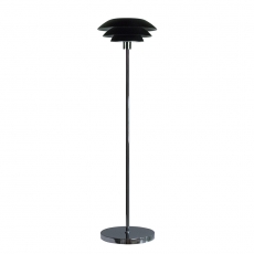 Podlahová lampa DL31, 133 cm, černá - 1
