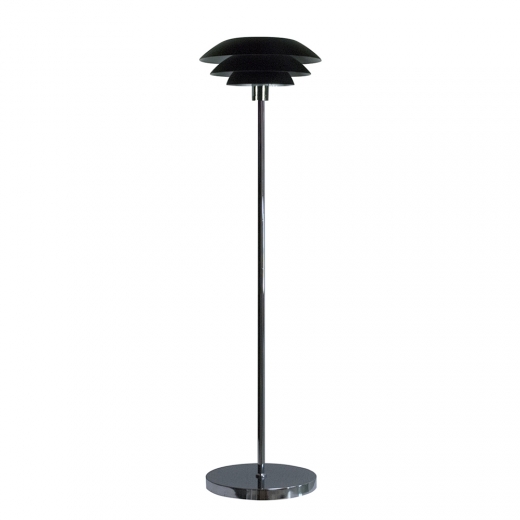 Podlahová lampa DL31, 133 cm, čierna - 1