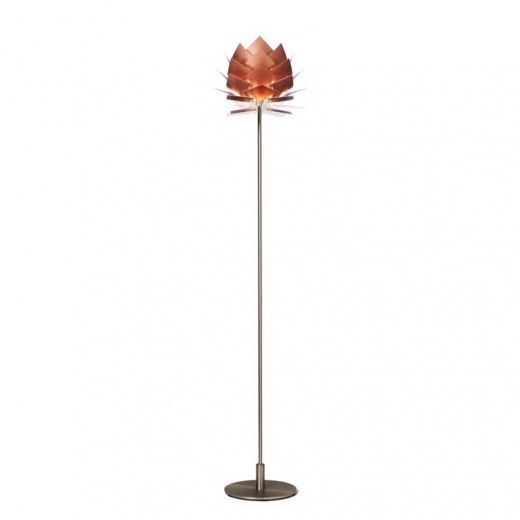 Podlahová lampa PineApple XS, 125 cm, měď - 1