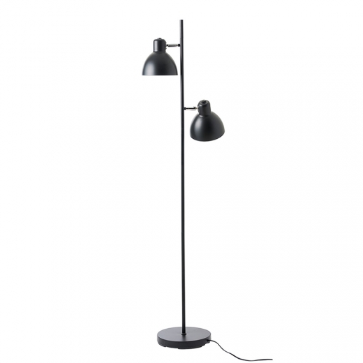 Podlahová lampa Skagen, 155 cm, černá - 1