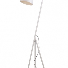 Podlahová lampa Gamma, 132 cm, biela - 1