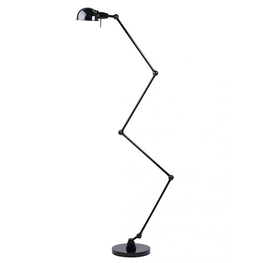 Podlahová lampa Gira, 115 cm černá - 1