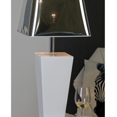 Podlahová lampa keramická Trapez, 77 cm - 1