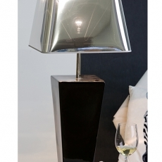 Podlahová lampa keramická Trapez, 77 cm - 2