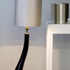 Podlahová lampa keramická Wave, 138 cm - 1