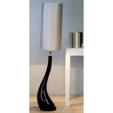 Podlahová lampa keramická Wave, 138 cm