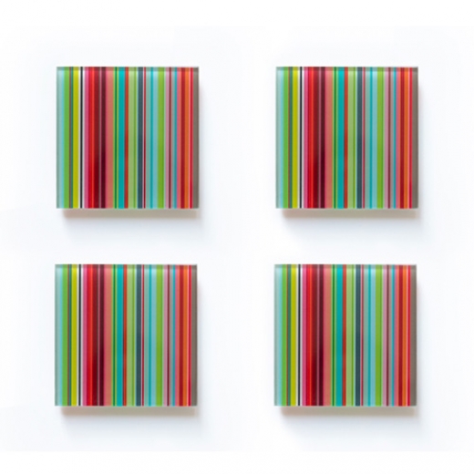 Podtácky Stripes, 10 cm (SET 4 ks) - 1