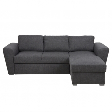 Pohovka rohová rozkládací Ford, tmavě šedá - 1