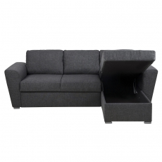 Pohovka rohová rozkládací Ford, tmavě šedá - 4