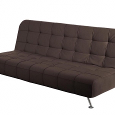 Pohovka se sklopným opěradlem Elegant černá / bílá - 3