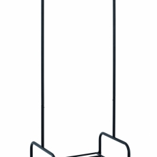 Pojízdný stojan Selly, 175 cm, černá - 1