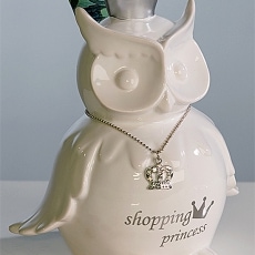 Pokladnička keramická Shopping Owl, 17 cm - 1