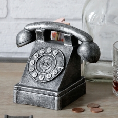 Pokladnička Old Phone, 15 cm - 1