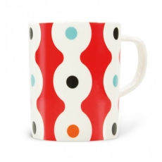 Porcelánový hrnek Dots, 0,33 l - 1